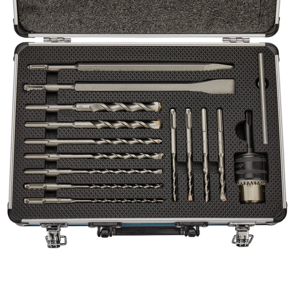 JUEGO ACCESORIOS SDS PLUS 14 PZ MAKITA D-71174