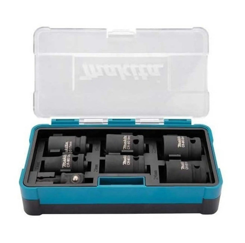 JUEGO DADOS ENC 1/2  7PZ IMPACTO 13-24 MM MAKITA B-69733