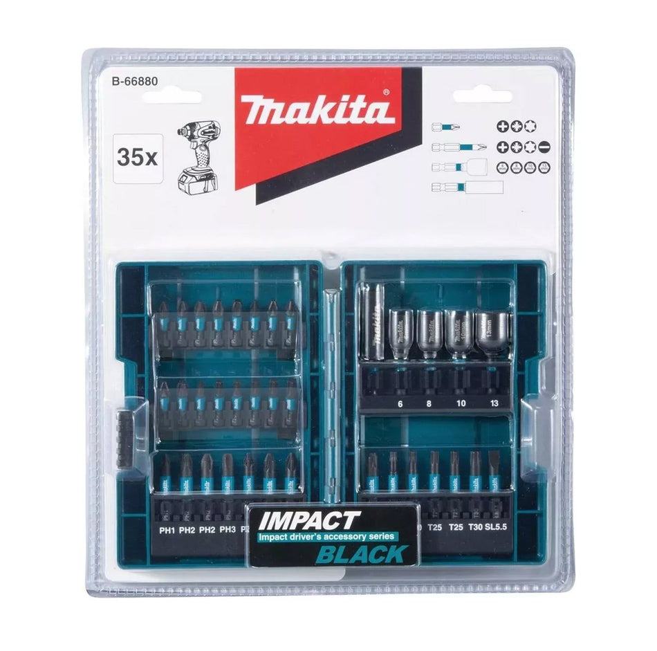 SET PUNTAS 35 PZ IMPACTO MAKITA B-66880