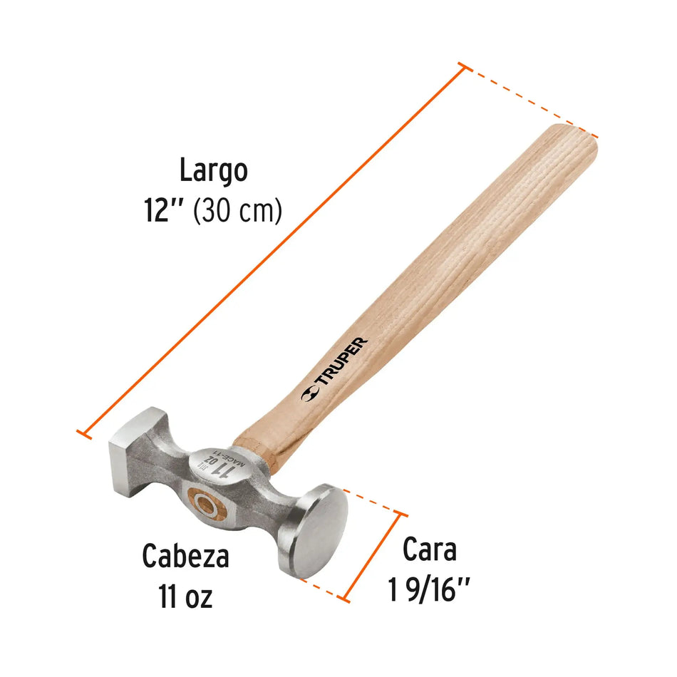 MARTILLO DESABOLLADOR CABEZA PLANA 11 OZ MACE-11 16864 TRUPER