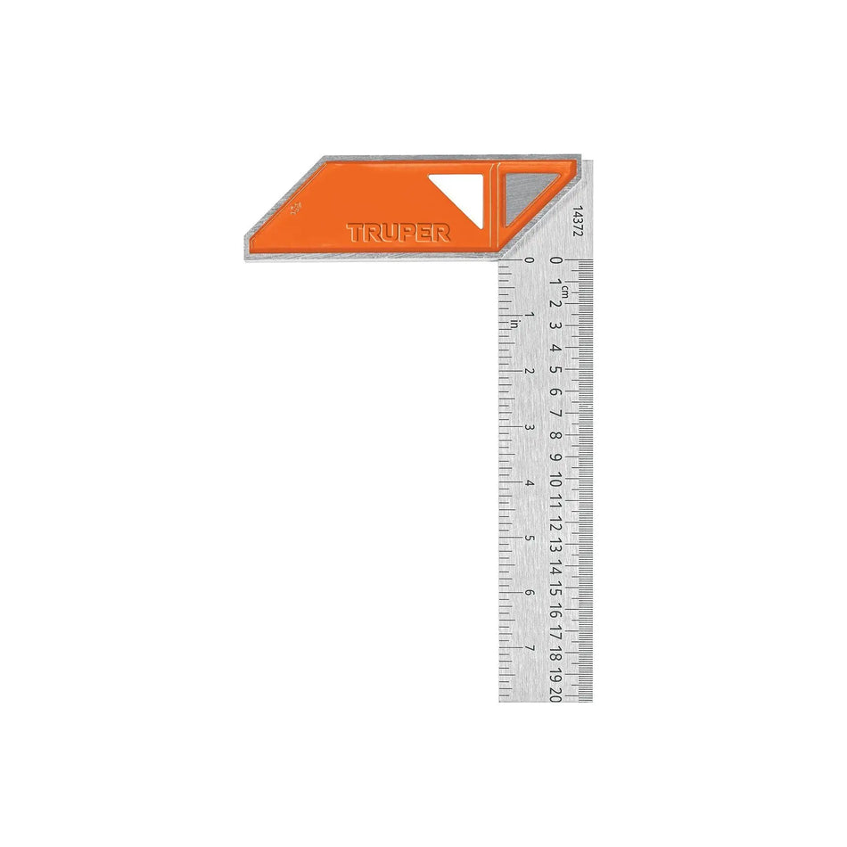 ESCUADRA METALICA 8 PULG TRUPER EC - 8