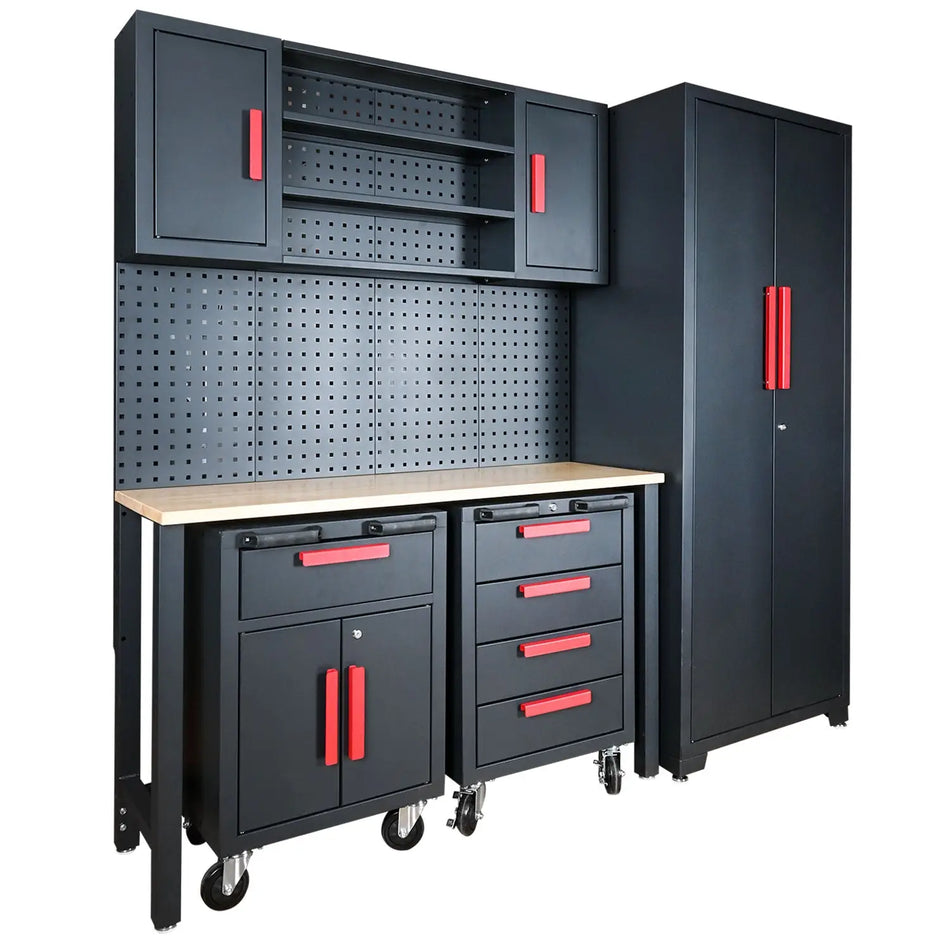 MUEBLES TALLER ACERO 6 PZ 057267