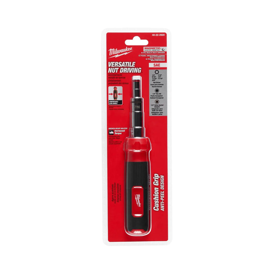DESTORNILLADOR 9 PZ MULTIPUNTAS 48-22-2920 MILWAUKEE