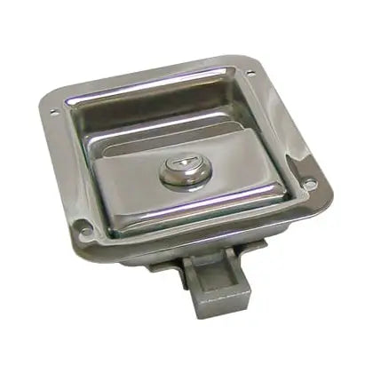 CERRADURA PUERTA EMBUTIDA IMPACTO GRANDE C/ LLAVE INOX