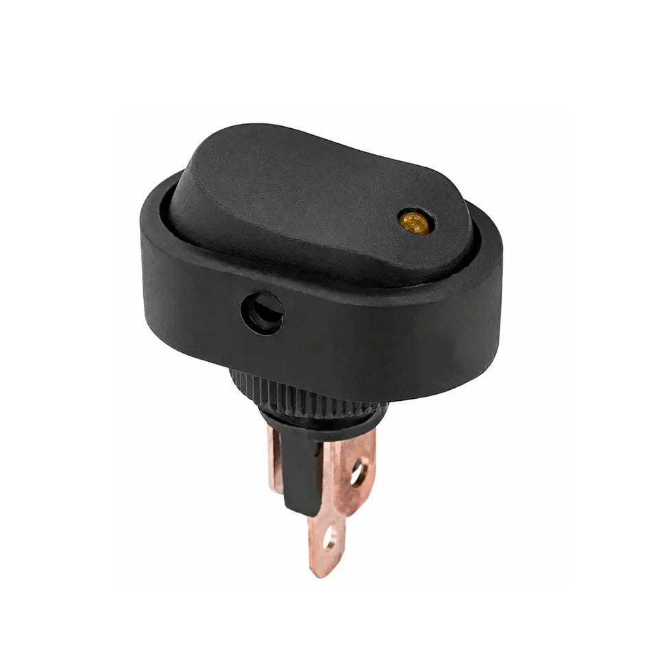 BOTON ON - OFF CON LUZ LED AMARILLO 20DY