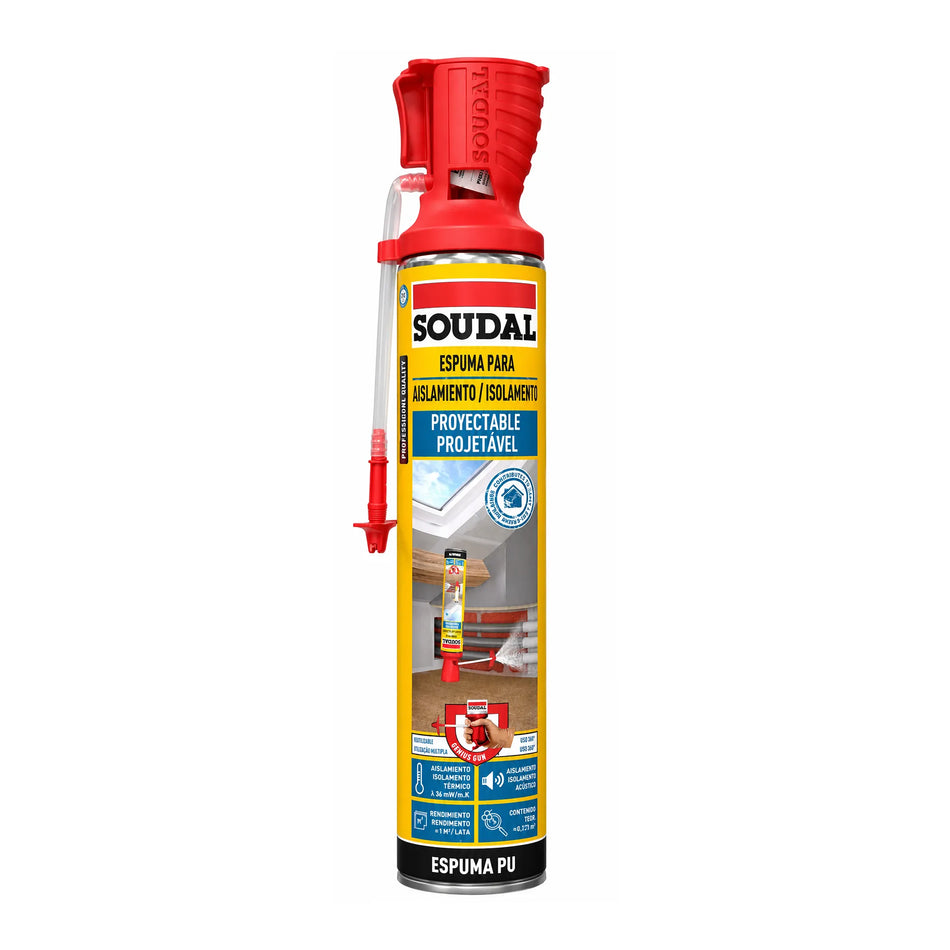 ESPUMA POLIURETANO 700 ML PROYECTABLE SOUDAL 159354
