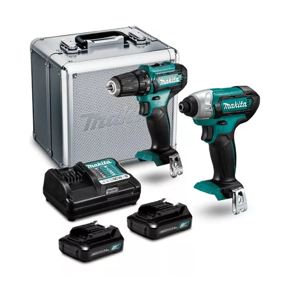 TALADRO + ATORNILLADOR IMPACTO MAKITA CLX224SAX
