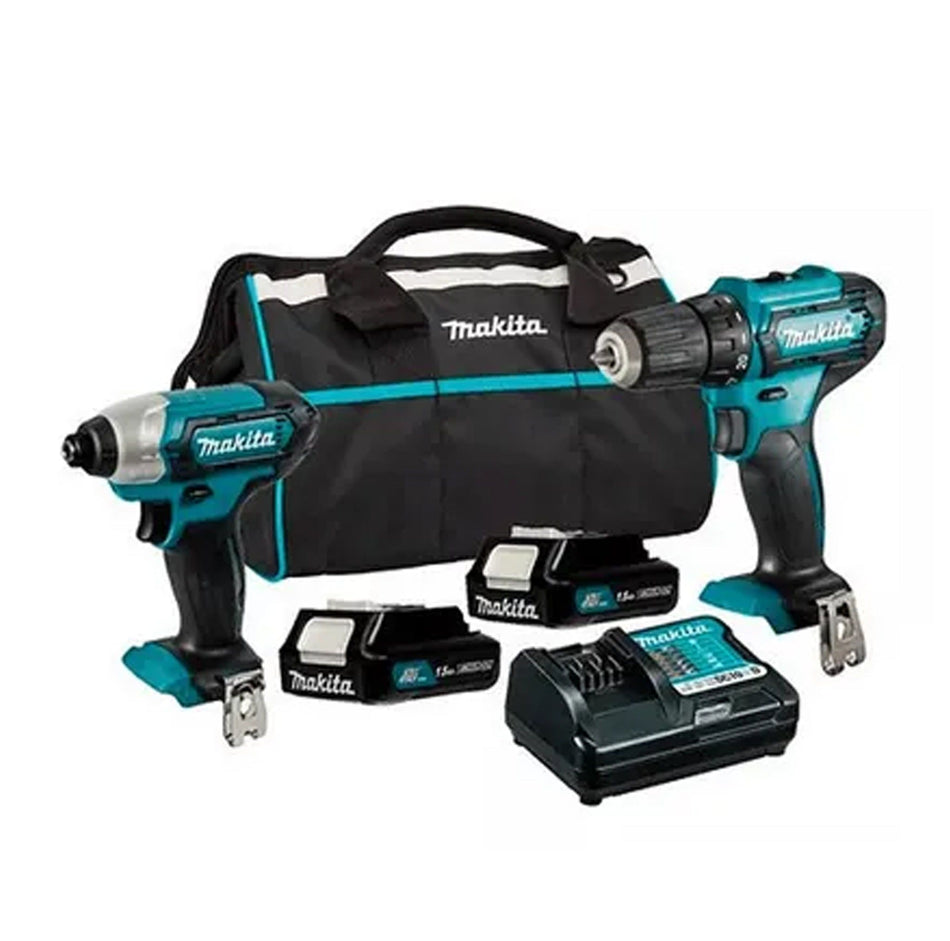 TALADRO PERCUTOR + ATORNILLADOR IMPACTO MAKITA CLX228
