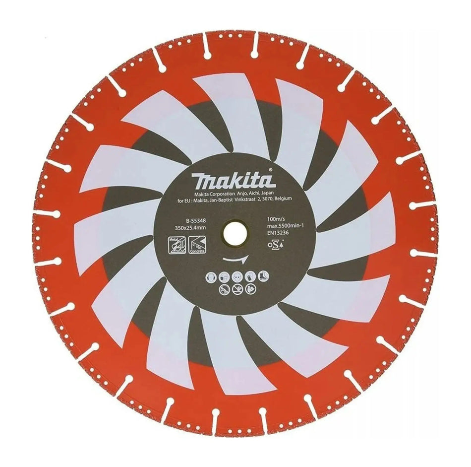 DISCO DIAMANTADO 350 MM RESCATE B-55348 MAKITA