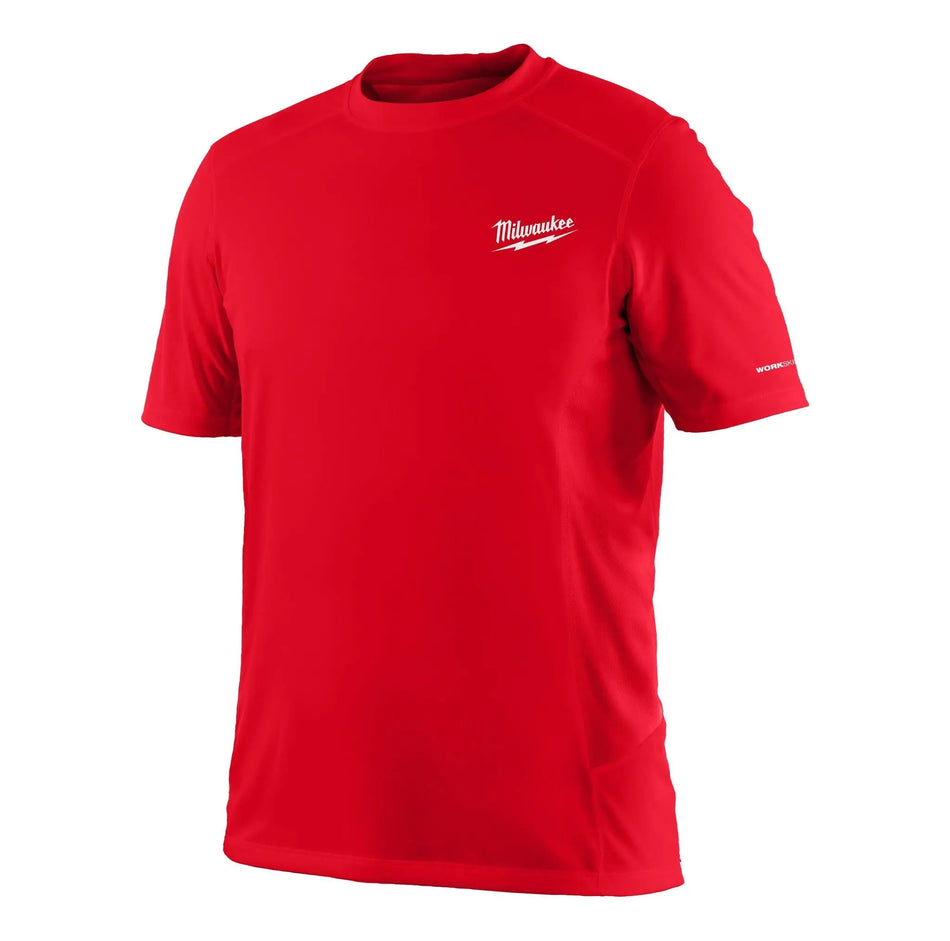 RED T-SHIRT SIZE L 414R-M MILWAUKEE