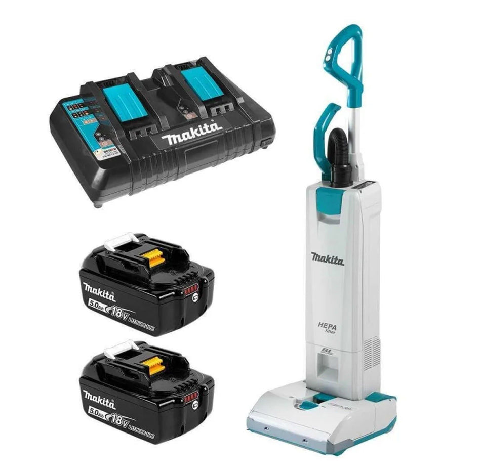 ASPIRADORA INAL 18V 2/BAT 5 AMP VERTICAL 5LTS DVC560PT2 MAKITA