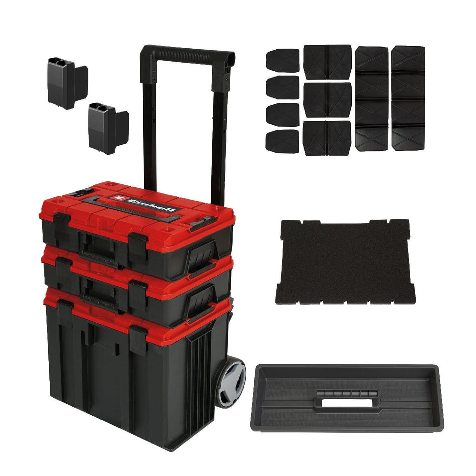 CAJA HERRAMIENTAS 3 EN 1 C/RUEDAS  4540015 EINHELL