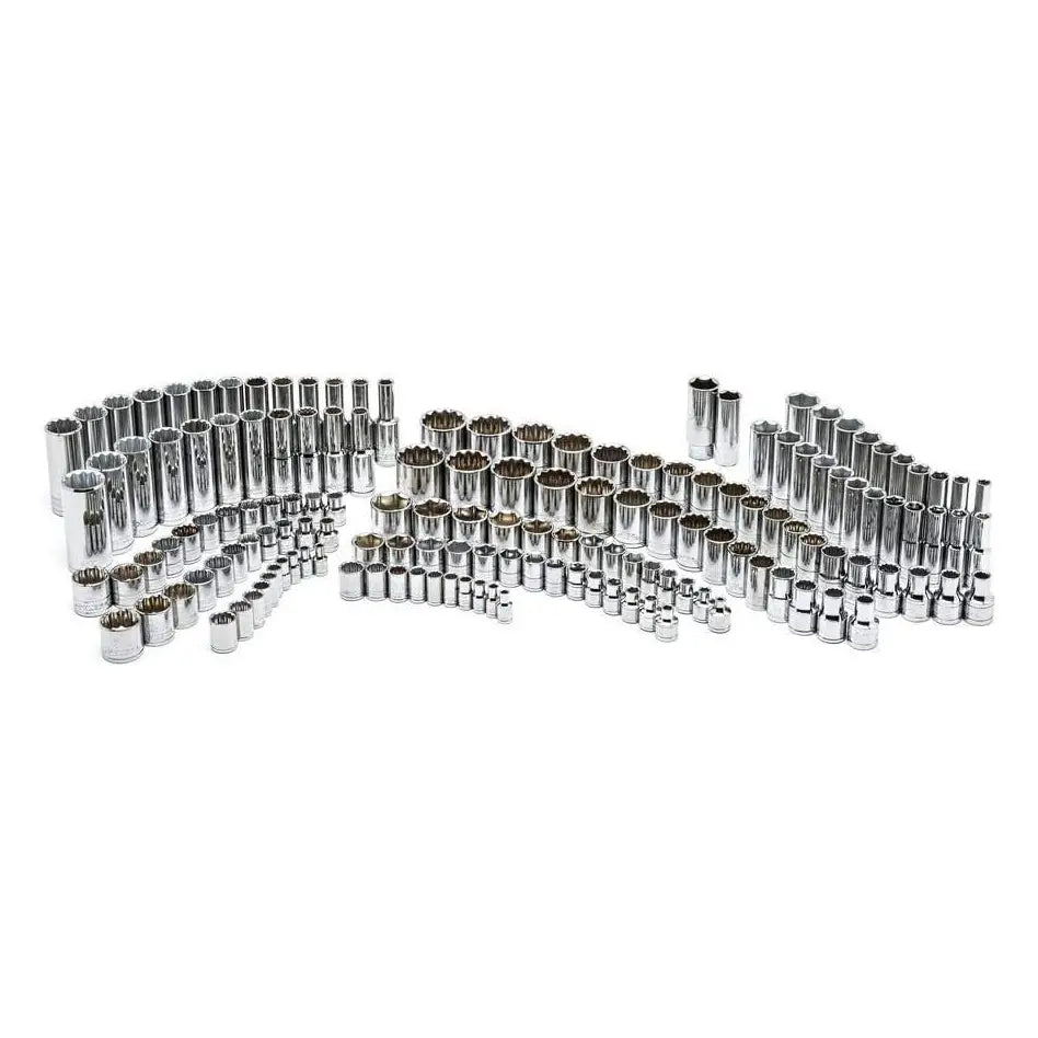 JUEGO DADOS ENC 1/4-3/8-1/2  200PZ HUSKY