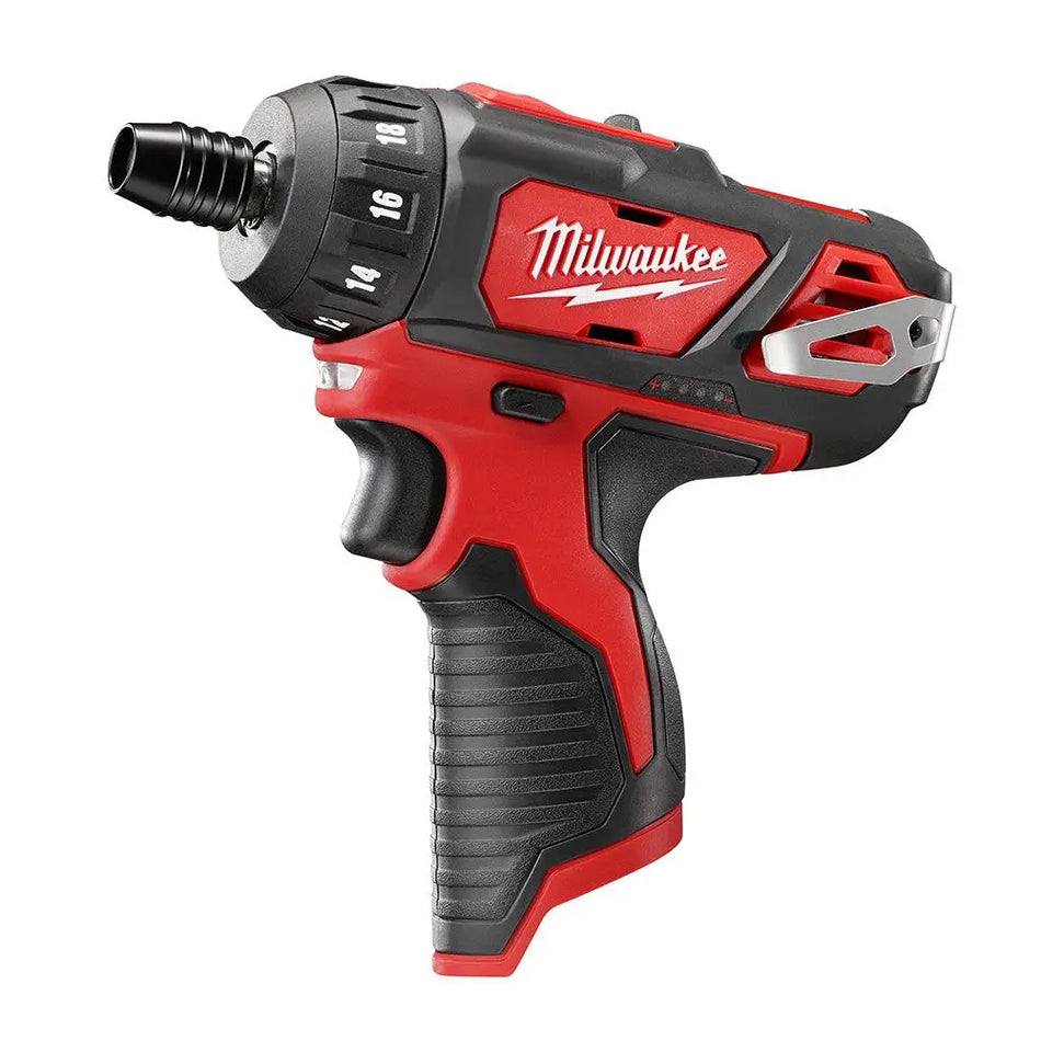 M12 CORDLESS 1/4" HEX SCREWDRIVER 2406-20 MILWAUKEE