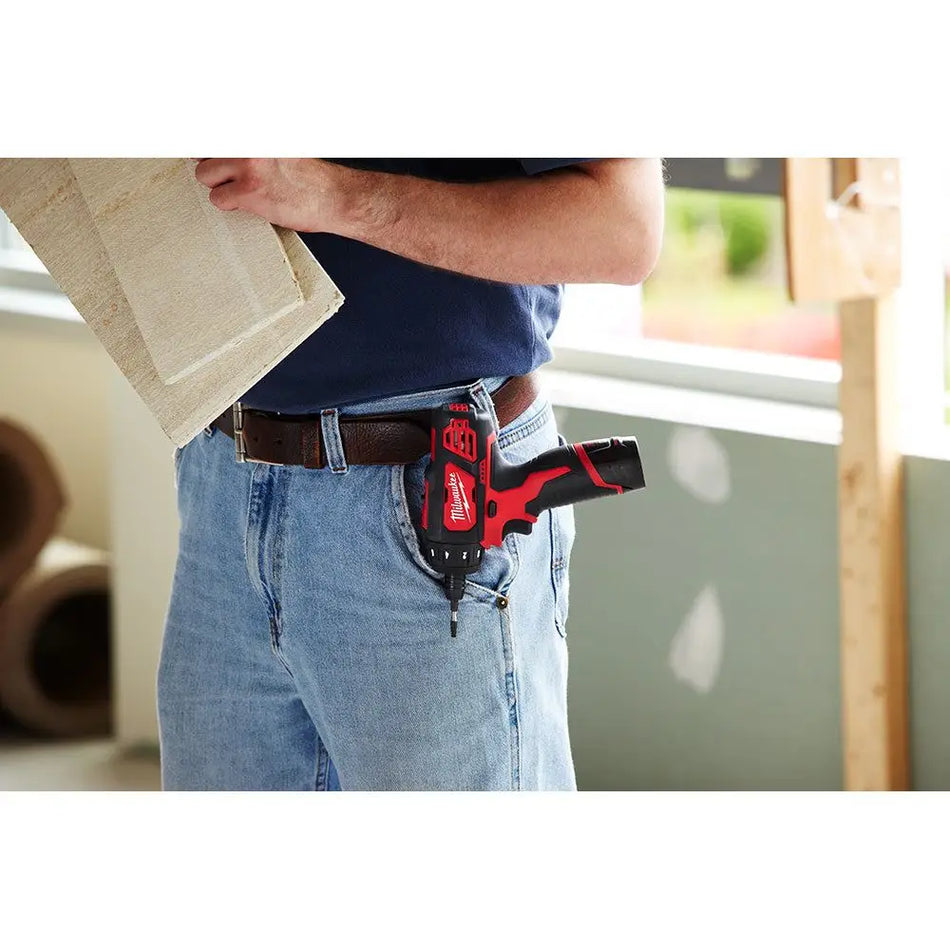 M12 CORDLESS 1/4" HEX SCREWDRIVER 2406-20 MILWAUKEE