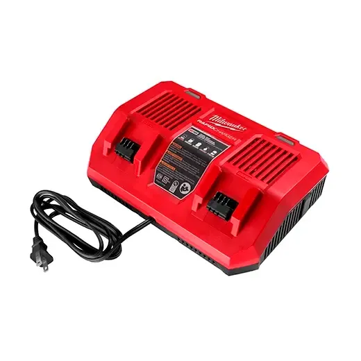 CARGADOR BATERIA MILWAUKEE M18 DUAL RAPIDO 48-5902