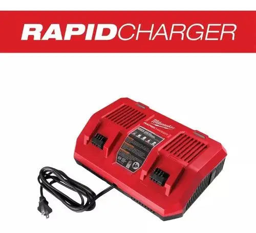 CARGADOR BATERIA MILWAUKEE M18 DUAL RAPIDO 48-5902