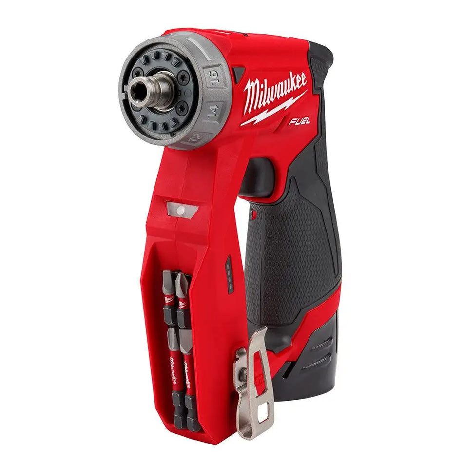 TALADRO INAL M12 FUEL C/BAT CABEZA INTERCAMBIABLE 2505-22 MILWAUKEE