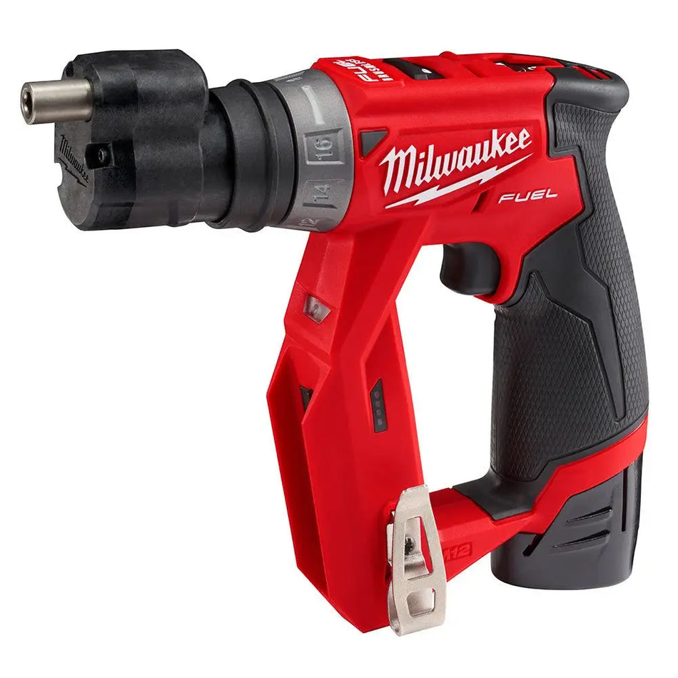 TALADRO INAL M12 FUEL C/BAT CABEZA INTERCAMBIABLE 2505-22 MILWAUKEE