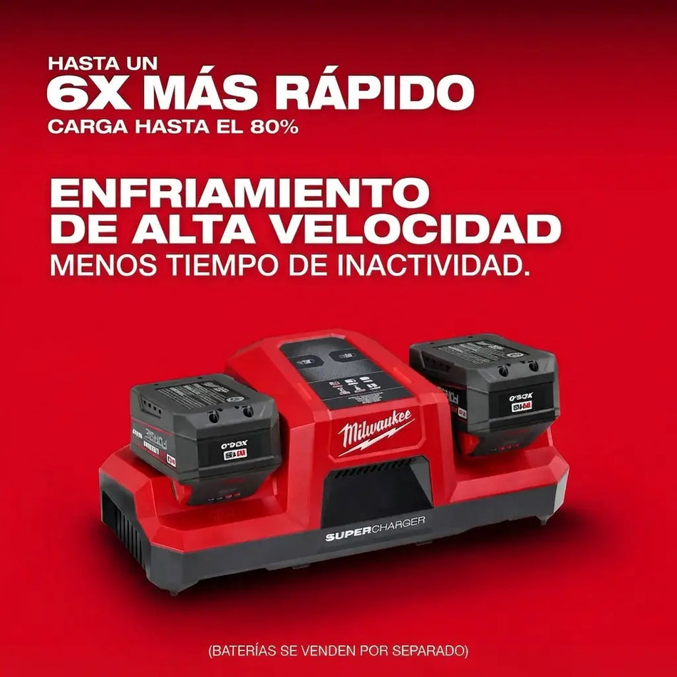 MILWAUKEE M18 DUAL BATTERY CHARGER 48-59-1815