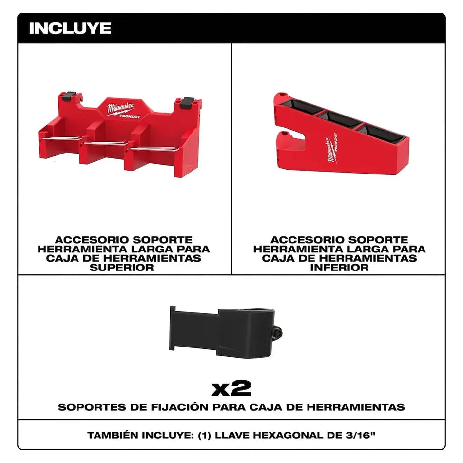 SOPORTE HERRAMIENTAS CARRO MILWAUKEE 48-22-8607