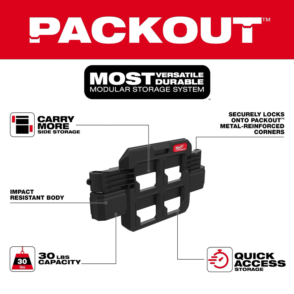 SOPORTE LATERAL PARA CARRO PACKOUT 48-22-8608 MILWAUKEE